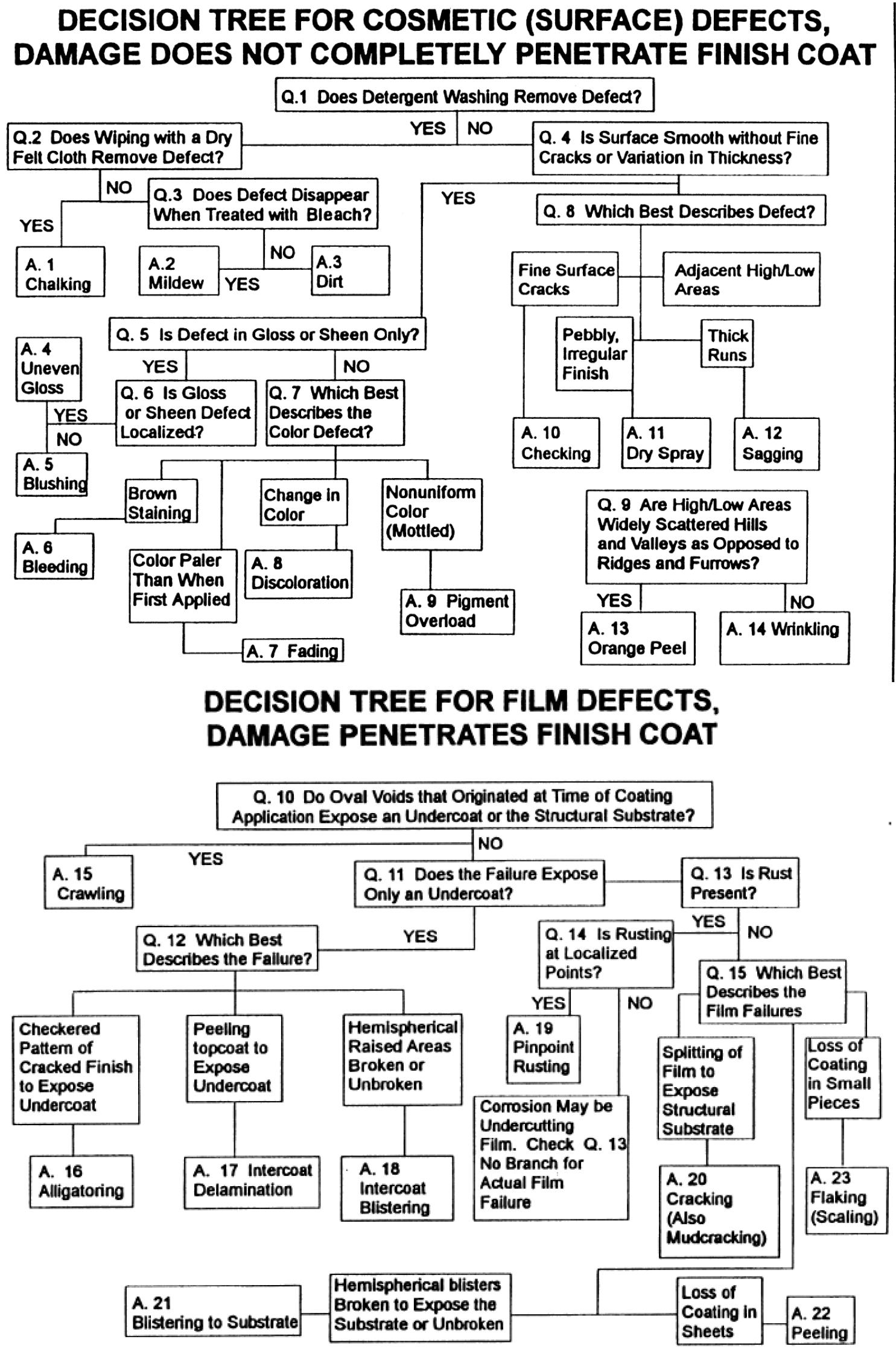 text: damagecoatinginspectionflowchart